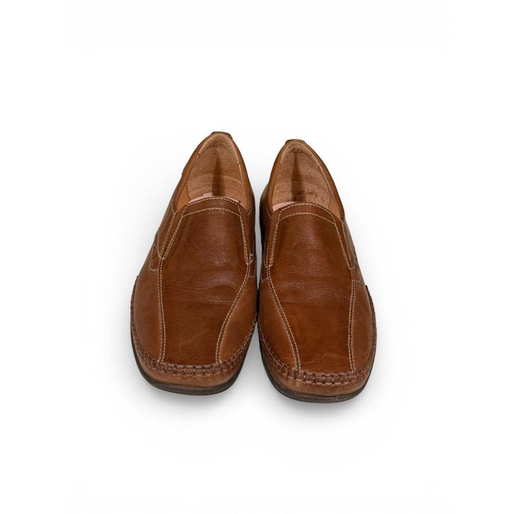 Pikolinos Men's Puerto Rico Leather Loafers Marrón Cognac Sz 8/41 - Picture 4 of 8